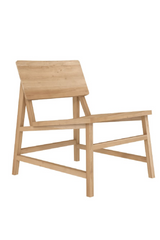Oiled Oak Lounge Chair | Ethnicraft N3 | Oroa.com