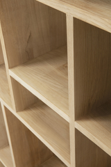 Multilevel Shelf Bookcase | Ethnicraft M | OROA.COM