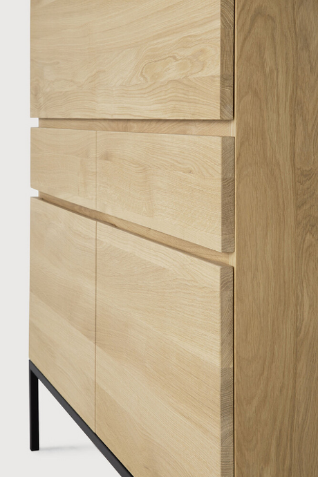 Oiled Oak Storage Cabinet | Ethnicraft Ligna | Oroa.com