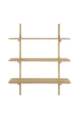 Curved Wood Wall Shelf | Ethnicraft PI | OROA.com