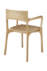 Sleek Handcrafted Dining Chair | Ethnicraft PI |Oroa.com