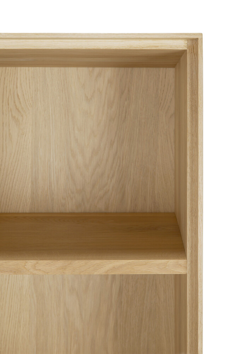 1-Door Oak Wood Cabinet | Ethnicraft Whitebird | OROA