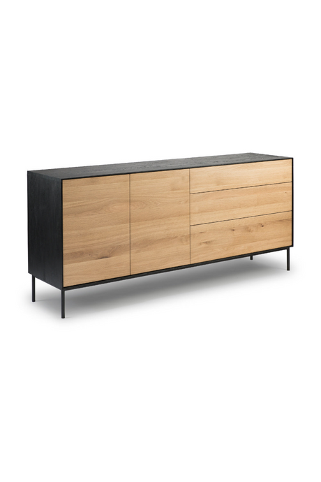 Varnished Oak Sideboard | Ethnicraft Blackbird | Oroa.com