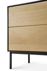 Varnished Oak Media Unit  | Ethnicraft Blackbird