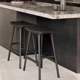Classic Black Oak Counter Stool | Ethnicraft Osso