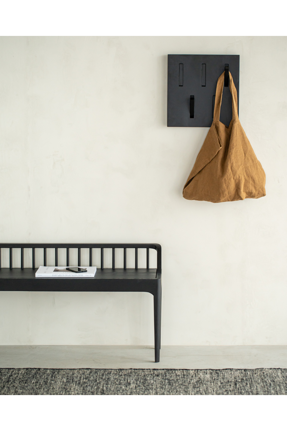 Solid Oak Wall Hanger | Ethnicraft Utilitile | Oroa.com