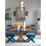 Upholstered Square Bench | Jonathan Adler X | Oroa.com