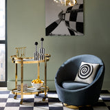 Velvet Rocker Swivel Chair | Jonathan Adler Ether | Oroa.com
