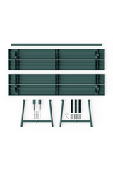 Aluminum 6-Seater Outdoor Table | Fatboy Fred | OROA.com