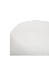 Round Upholstered Outdoor Ottoman L | Fatboy Point | OROA.com