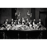 Beautiful Dominance Black & White Sensuous photographic art print by Cobra Art