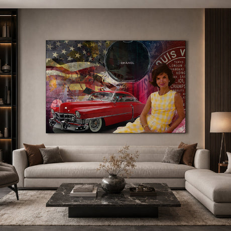 Kennedy Fashionable First Lady photographic art print by Cobra Art, alternate view 2