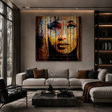 Trigger Colorful Visage Conteporary photographic art print by Cobra Art, alternate view 2