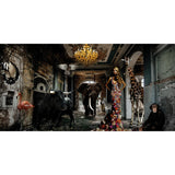 Animal Afternoon Beasts & Lady photographic art print by Cobra Art