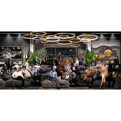 Legacy of GOAT Legendary People Lounging photographic art print by Cobra Art