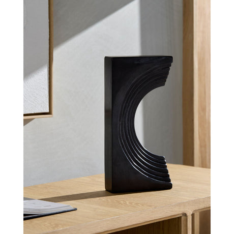 Modern European furniture - Marble Concave Sculpture - www.oroa.com