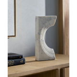 Modern European furniture - Marble Concave Sculpture - www.oroa.com