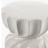 Modern European furniture - Twisted Hourglass Ceramic Garden Stool - www.oroa.com