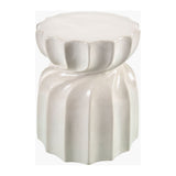 Modern European furniture - Twisted Hourglass Ceramic Garden Stool - www.oroa.com