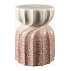 Modern European furniture - Twisted Hourglass Ceramic Garden Stool - www.oroa.com