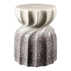 Modern European furniture - Twisted Hourglass Ceramic Garden Stool - www.oroa.com