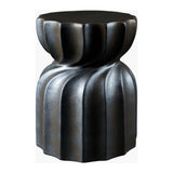 Modern European furniture - Twisted Hourglass Ceramic Garden Stool - www.oroa.com
