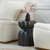 Modern European furniture - Twisted Hourglass Ceramic Garden Stool - www.oroa.com