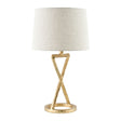 Modern European furniture - Crisscross Aluminum Accent Table Lamp - www.oroa.com