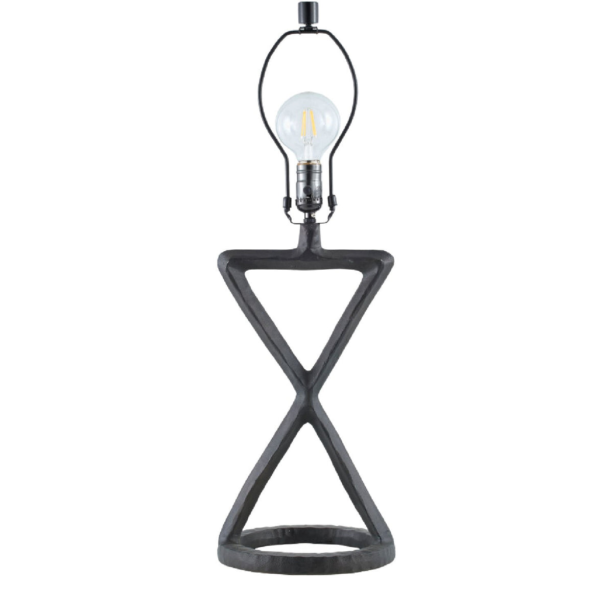 Modern European furniture - Crisscross Aluminum Accent Table Lamp - www.oroa.com