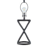 Modern European furniture - Crisscross Aluminum Accent Table Lamp - www.oroa.com