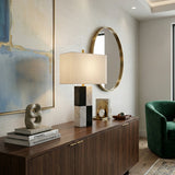 Modern European furniture - Marble Base Accent Table Lamp - www.oroa.com