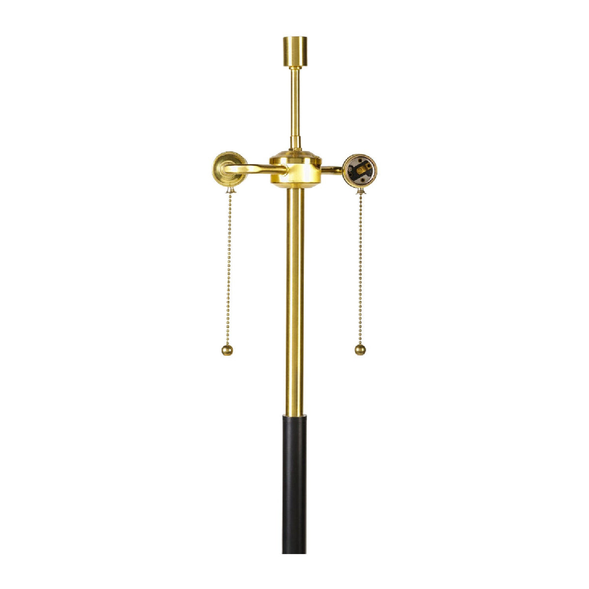Cream Linen Pull-Switch Floor Lamp | Kuda Home Aberdeen