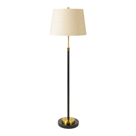 Cream Linen Accent Floor Lamp | Kuda Home Aberdeen