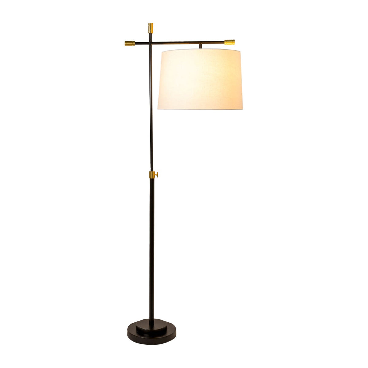 Modern European furniture - Ivory Linen Accent Floor Lamp - www.oroa.com