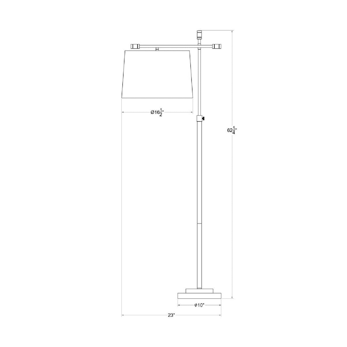 Modern European furniture - Ivory Linen Accent Floor Lamp - www.oroa.com