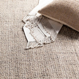 Modern European furniture - Gray Wool Square Carpet - www.oroa.com