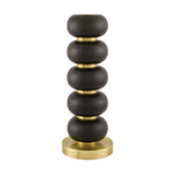 Modern European furniture - Black Wooden Seagrass Table Lamp - www.oroa.com
