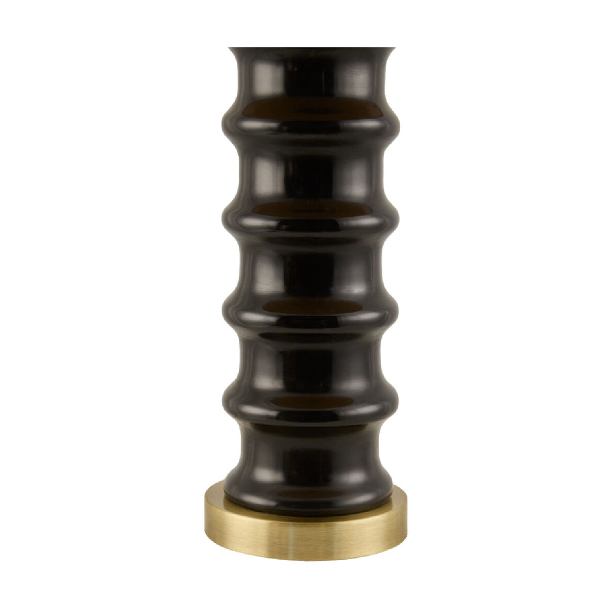 Modern European furniture - Black Ceramic Seagrass Table Lamp - www.oroa.com