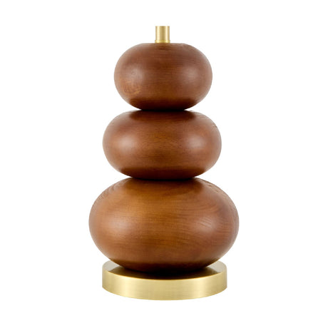Modern European furniture - Brown Wooden Seagrass Table Lamp - www.oroa.com