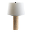 Modern European furniture - Beige Travertine Accent Table Lamp - www.oroa.com