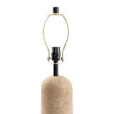 Modern European furniture - Travertine Base Accent Table Lamp - www.oroa.com