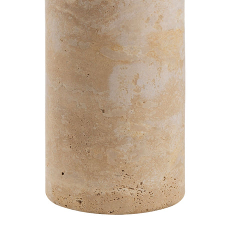 Modern European furniture - Beige Travertine Table Lamp - www.oroa.com