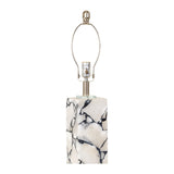 Modern European furniture - White Marble Accent Table Lamp - www.oroa.com