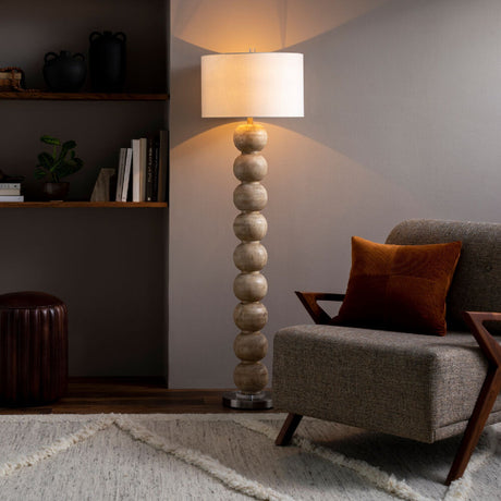 Modern European furniture - Stacked Sphere Accent Floor Lamp - www.oroa.com