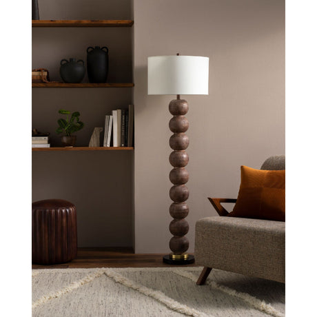 Modern European furniture - Stacked Sphere Accent Floor Lamp - www.oroa.com