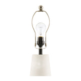 Modern European furniture - Pleated White Cotton Table Lamp - www.oroa.com