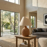 Modern European furniture - Blush Ceramic Accent Table Lamp - www.oroa.com