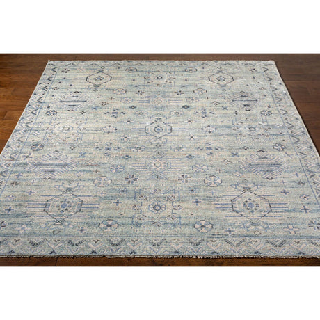 Modern furniture - Patterned Wool Viscose Carpet  - www.oroa.com