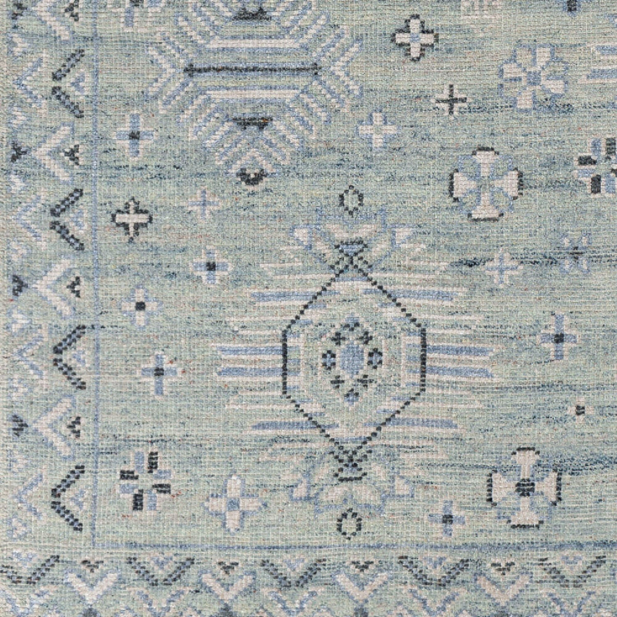 Modern furniture - Patterned Wool Viscose Carpet  - www.oroa.com