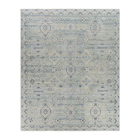 Modern European furniture - Blue Wool Blend Table Runner - www.oroa.com